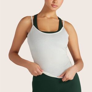 Set Active Sportbody Layered Tank Bra NWOT